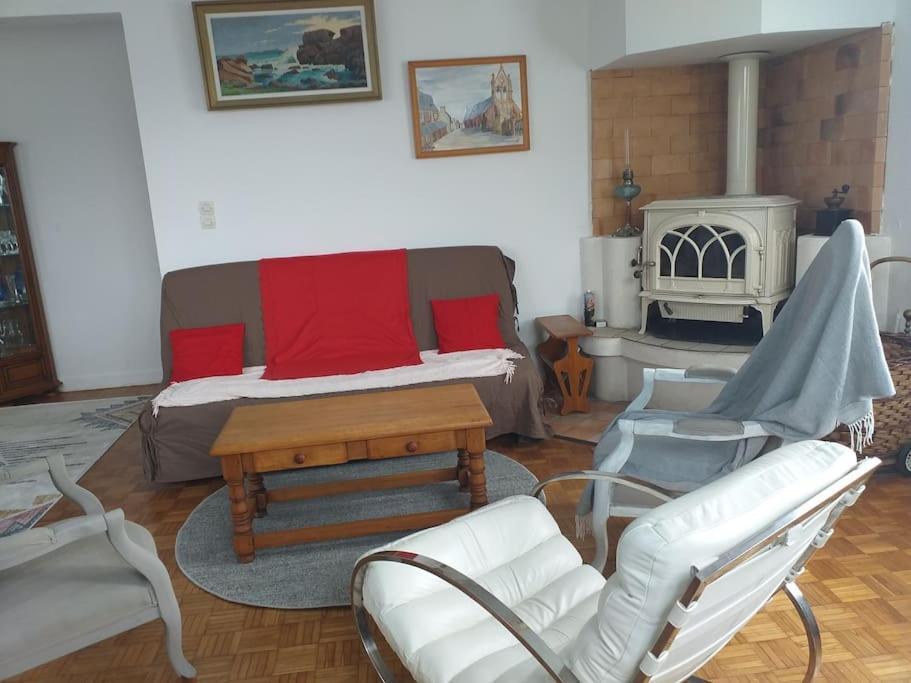 Maison Avec Jardin Clos La Roche Jaudy Exteriör bild